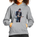 Sidney Maurer Original Portrait Of Bob Dylan On Bass Kids Hooded Sweatshirt - Kids Boys Hooded Sweatshirt