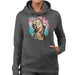 Sidney Maurer Original Portrait Of Marilyn Monroe Lipstick Womens Hooded Sweatshirt - Womens Hooded Sweatshirt