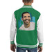 Sidney Maurer Original Portrait Of Drake Smiling Kids Varsity Jacket - Kids Boys Varsity Jacket