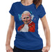 Sidney Maurer Original Portrait Of Pope John Paul II Womens T-Shirt - Womens T-Shirt