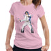 Sidney Maurer Original Portrait Of Elvis Presley Womens T-Shirt - Small / Light Pink - Womens T-Shirt