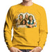 Sidney Maurer Original Portrait Of Abba Angel Eyes Cover Mens Sweatshirt - Small / Gold - Mens Sweatshirt