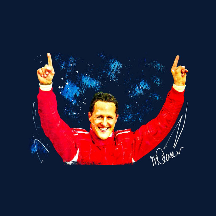 Sidney Maurer Original Portrait Of Michael Schumacher Ferrari Men's Vest
