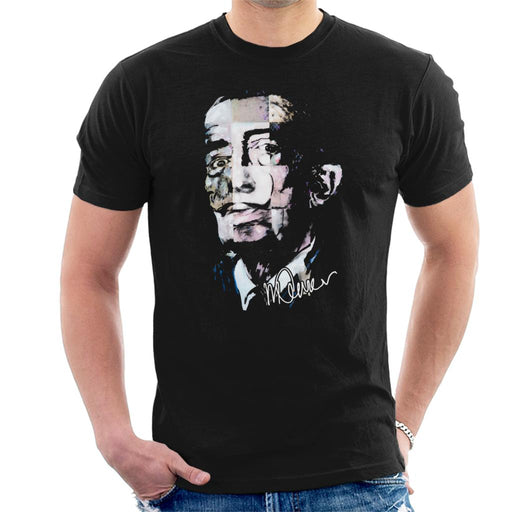 Sidney Maurer Original Portrait Of Salvador Dali Pop Art Men's T-Shirt