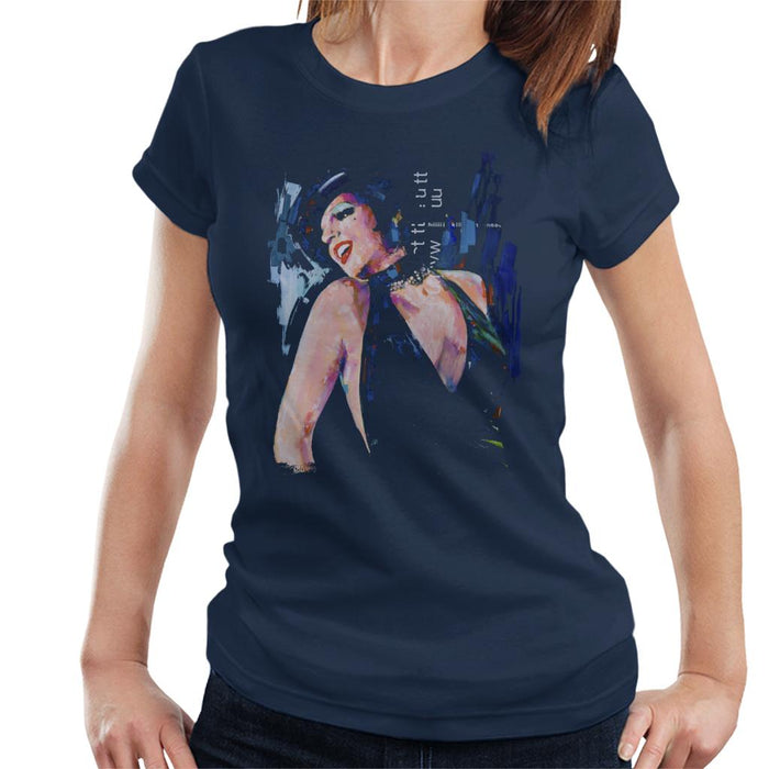 Sidney Maurer Original Portrait Of Liza Minnelli Cabaret Women's T-Shirt