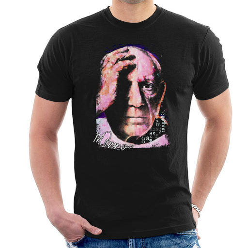 Sidney Maurer Original Portrait Of Pablo Picasso Close Up Men's T-Shirt